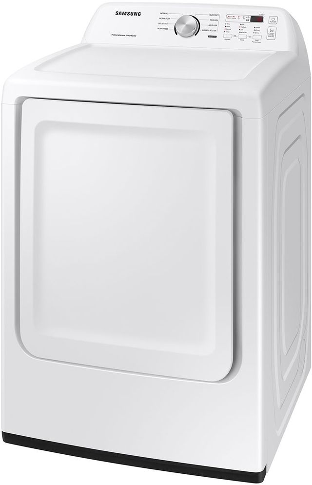 Samsung White Top Load Washer & Gas Dryer Laundry Pair-4
