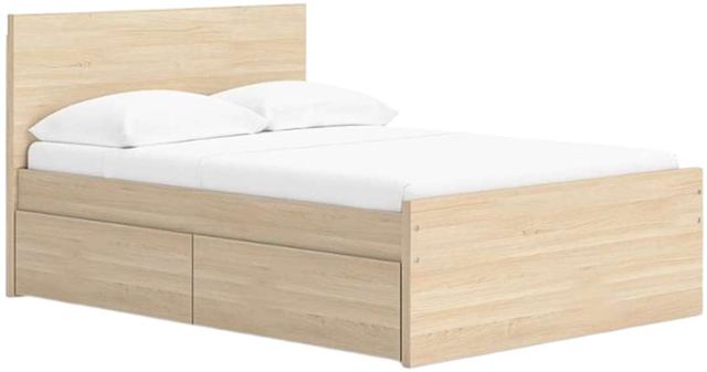 Signature Design by Ashley® Onita Natural Full Platform Storage Bed-0
