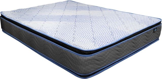 American Wholesale Furniture Sequoia 10.5" Innerspring Plush Pillow Top King Mattress-0