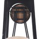 Sagebrook Home Metal and Wood Brown 41" Table with Folding Chairs-3