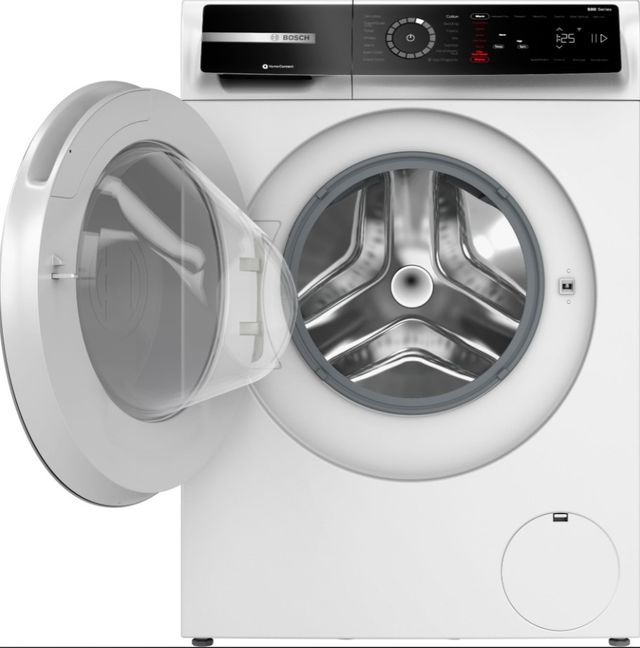 Bosch® 500 Series White Front Load Laundry Pair-2