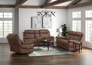 Standard Furniture Tremont Buy the Sofa and Console Loveseat Get FREE 50"TV