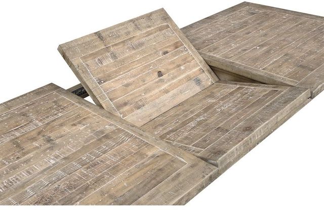 Emerald Home Interlude Sandstone Buff Table with Leaf-3