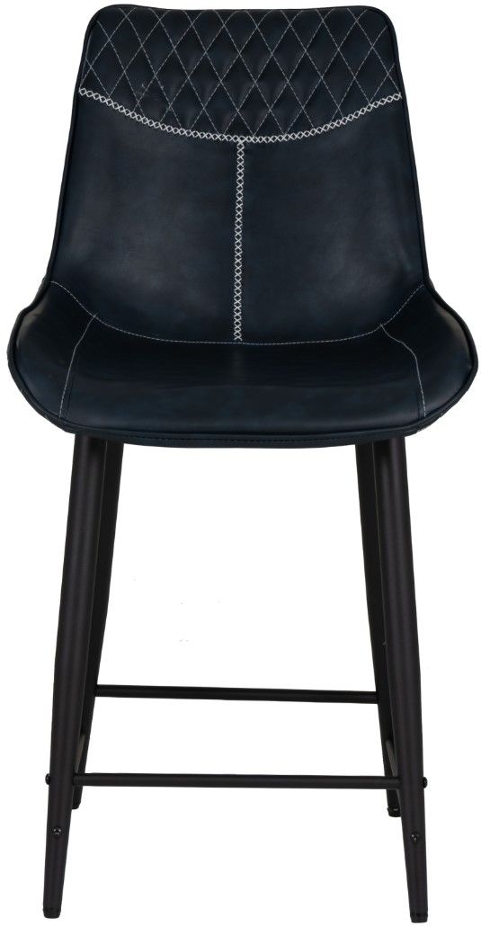 Linon August Blue Counter Stool-2