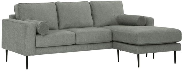 Signature Design by Ashley® Hazela Charcoal Sofa Chaise-0