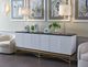 Chelsea House Bubble Glass Clear Column Table Lamp-3
