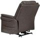 Signature Design by Ashley® Oatman Umber Power Lift Recliner-4