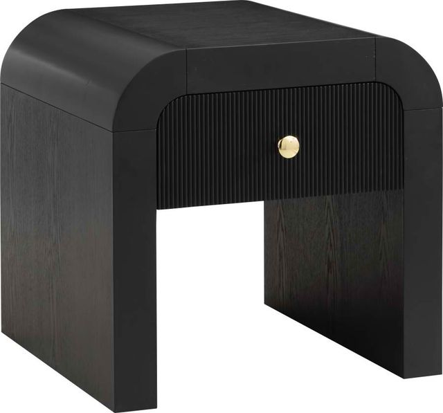 Meridian Furniture Artisto Black End Table-1