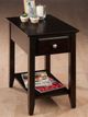Espresso Casual Chairside End Table-2