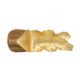 A & B Home 20" Brown/Gold Plate -2