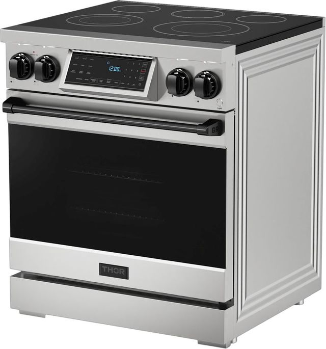 Thor Kitchen® Gordon Ramsay Series 30" Stainless Steel Pro Style Electric Range-2