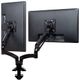 Chief® Kontour™ Black K1D Dual Monitor Reduced Height Dynamic Desk Mount-0