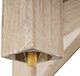 Jofran Inc. Sierrafina Beige 40" Round Coffee Table with Almond Base-4