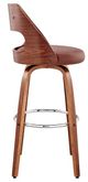 Armen Living Julius Brown 26" Counter Stool-1