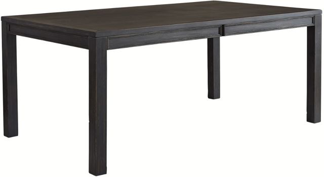 Ashley® Jeanette 5-Piece Black/Linen Dining Set-1