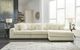 Signature Design by Ashley® Lindyn 3-Piece Ivory Right-Arm Facing Sectional and Chaise-4