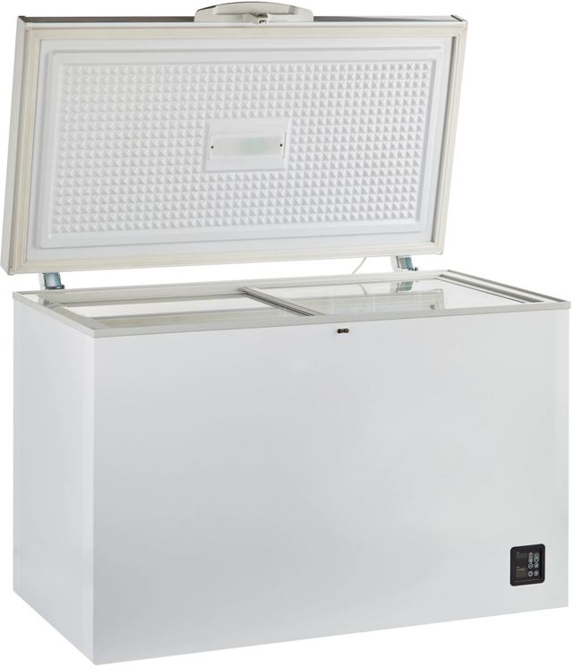 Unique 46" White 46" 9.3 cu. ft. Off-Grid Solar DC Chest Freezer-2