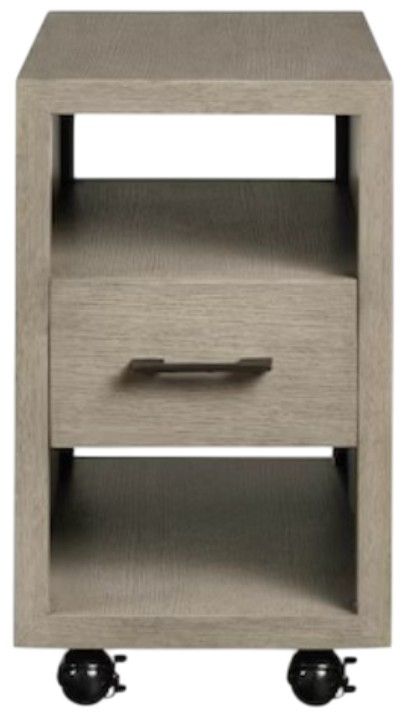 Bassett® Furniture HomeWork Graystone Storage Cart-1