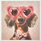 Stylecraft LED Neon Puppy Pink Wall Art-0