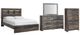 Signature Design by Ashley® Drystan 4-Piece Multi Queen Bookcase Bed Set-0