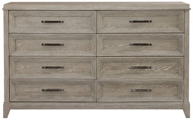 Liberty Furniture Belmar Silver Champagne/Washed Taupe Dresser-2