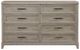 Liberty Furniture Belmar Silver Champagne/Washed Taupe Dresser-2