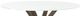 Amisco Customizable Asterisk White Round Counter-Height Table-1