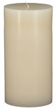 A & B Home 2-Piece Ivory White Candle Set-1