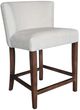 Nest Home Collections Weston Channel Ivory/Gray Wash Counter Stool-0