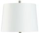 StyleCraft Ebony Drip Black/White Table Lamp-1