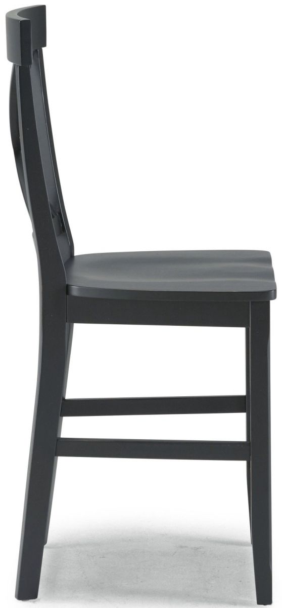 homestyles® Nantucket Black Counter Stool-3