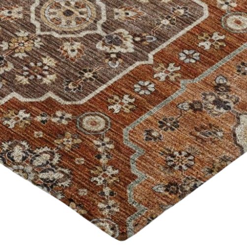 Dalyn™ Rug Company Silk Road SR7 Paprika 5'x8' Area Rug-3