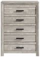 American Wholesale Furniture Ellen Ash White Chest-1
