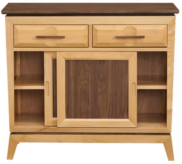 Whittier Wood® Furniture Addison Duet 37" Storage Console-3
