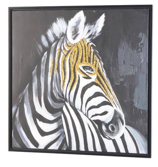 Deco Marche Zebra Wall Art-1
