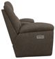 La-Z-Boy® Joel Mink Power Reclining Loveseat with Console, Headrest, and Lumbar-2