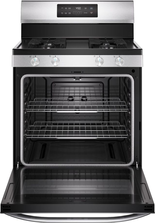 Midea® 30" Stainless Steel Freestanding Gas Range-1