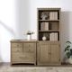 Winners Only® Newberry Beige Bookcase-1