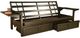 Kodiak Furniture Alamosa Graystone Full Futon Frame with Storage-0