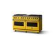 Viking® 5 Series 60" Daffodil Pro Style Dual Fuel (LP) Range with Polished Chrome Trim-2