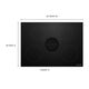 KitchenAid® NextGen 30" Black Induction Downdraft Cooktop with 4 Cooking Zones-3