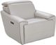 Futura Leather Espresso/Myrtle Beige Power Recliner-0