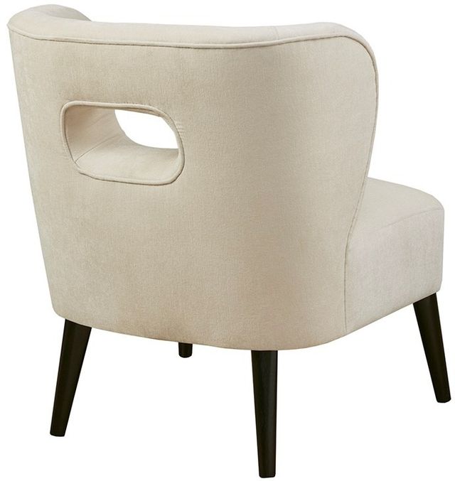 Olliix by Madison Park Bartlett Cream Armless Accent Chair-2
