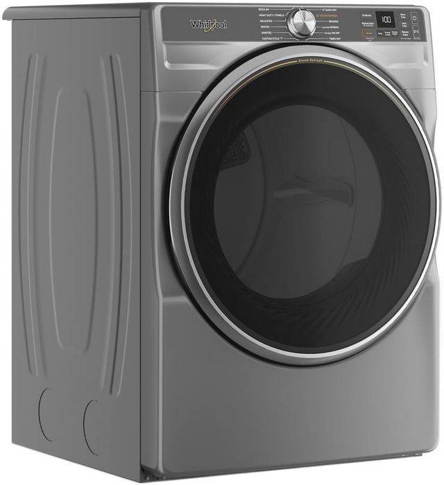 Whirlpool® 6 Series 7.4 Cu. Ft. Core Silver Front Load Electric Dryer -2