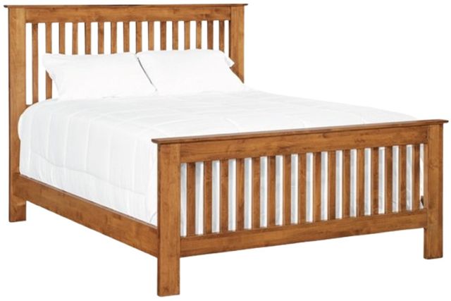 Archbold Furniture Customizable Shaker Twin Panel Bed-0