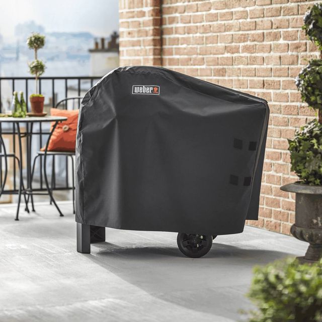 Weber® Black Premium Grill Cover-1
