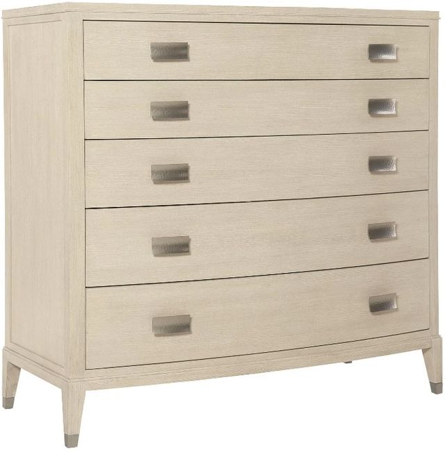 Bernhardt East Hampton Cerused Linen Tall Chest-0