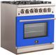 FORNO® 30" Cobalt Blue Range Door-2