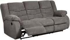 Signature Design by Ashley® Tulen Gray Reclining Sofa