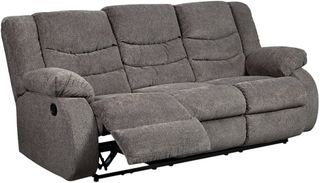 Signature Design by Ashley® Tulen Gray Reclining Sofa